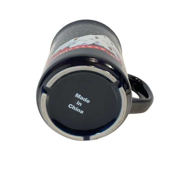 2016 Denver Christkindlmarket Coffee Cup Tea Mug Blue Collectible Gift 8 Oz - Picture 7 of 7